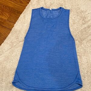 lululemon athletica Vibrant Blue Muscle Tee